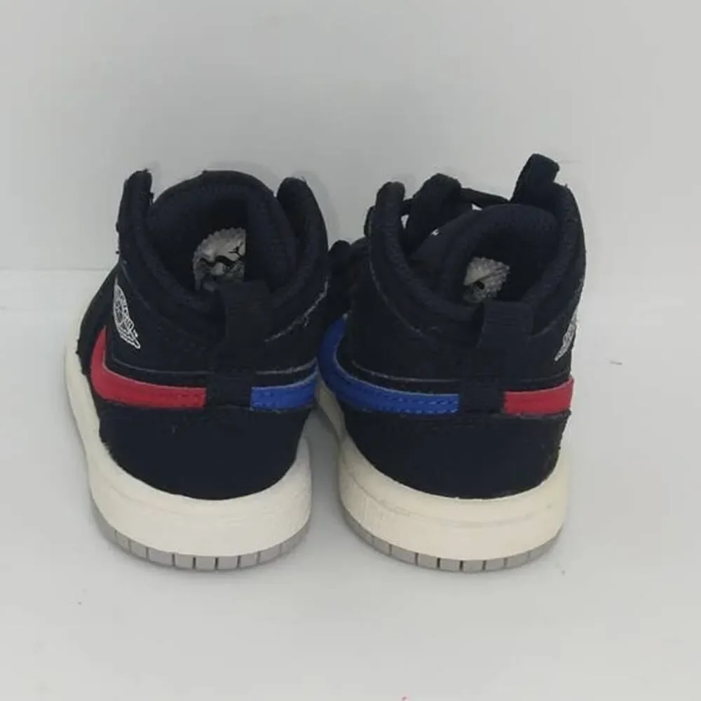 Nike Air Jordan 1 Mid Retro Swoosh Toddler's Pre-owned Sneakers - sz. 4C